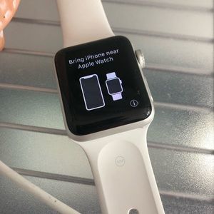 38mm Series 3 Silver Apple Watch